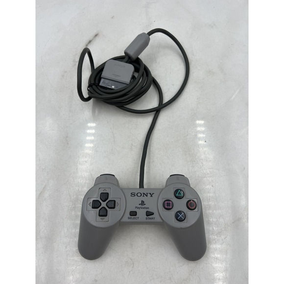 Manette PlayStation 1 PS1 Smoke SCPH-1080 – Officielle – Occasion en Bon État